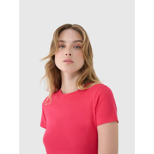 4f Women's slim T-shirt with modal 4FWSS25TTSHF1995-54S General