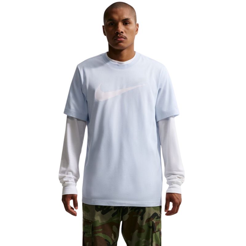 Nike Nsw Tee Icon Swoosh Men's T-Shirt kék ruházat