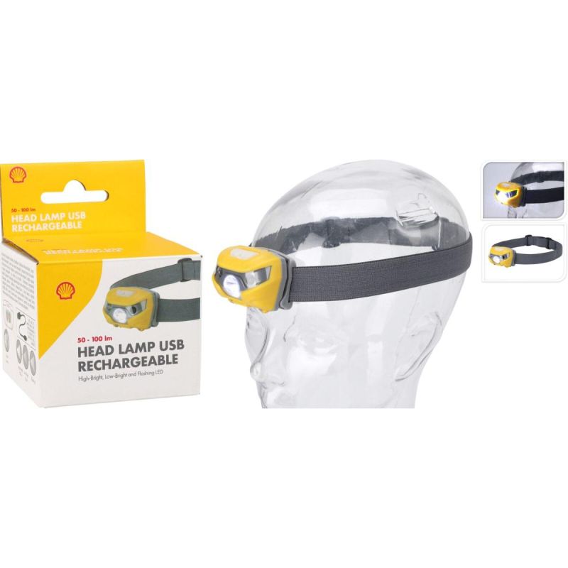 head Led Headlamp Shell Usb Plus Cable lights, flashlights, tourist equipment