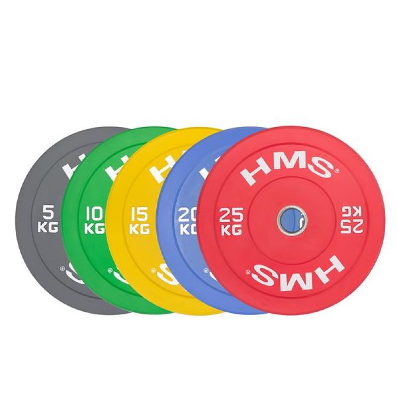 HMS YELLOW BUMPER Olympic Plate 15 kg CBR15 sárga póló 17-61-022