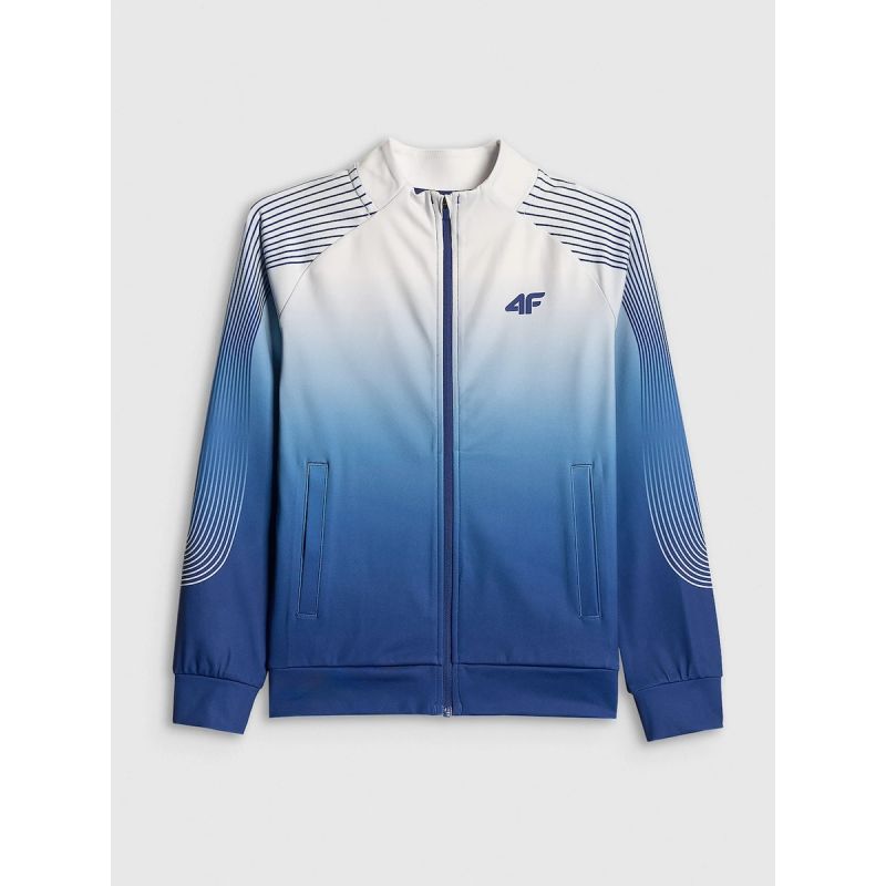4F Regular sports sweatshirt without hood for boys 158/164 ruházat 4FJRSS26TFSWM1043-90A