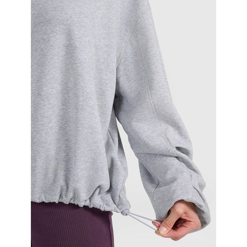 4f Women's sweatshirt with hood, open, 4FRAW25TSWSF2462-26M General