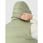 Men's down vest with natural filling 4F 4FWAW24TVJAM148-43S mellény