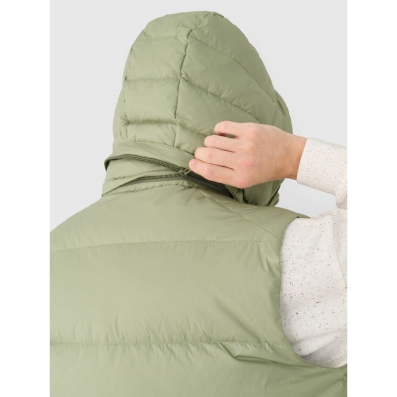 Men's down vest with natural filling 4F 4FWAW24TVJAM148-43S mellény