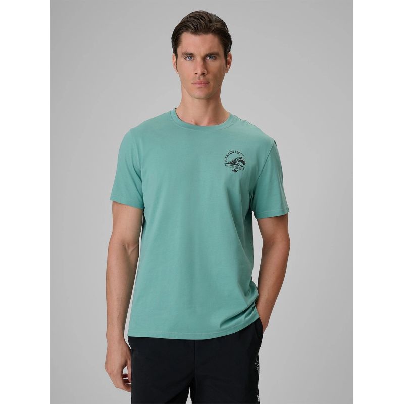 4F Men's relaxed T-shirt with print póló 4FRSS26TTSHM4296-47S