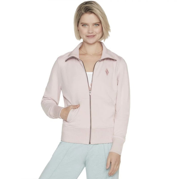Skechers The Hoodless Hoodie Diamond Jacket W3JA262-LPK Pink L General