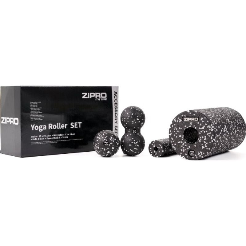 Zipro Yoga Roller Massage Set 4 Pieces edzőfelszerelés 5902659843951