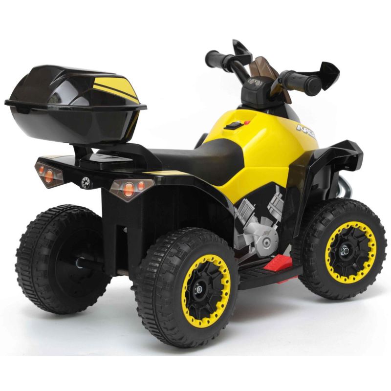 Enero Quad Car With Micron Battery Yellow sárga toys