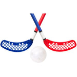 Enero Floorball Set 2 Sticks And Ball sticks, balls, sets