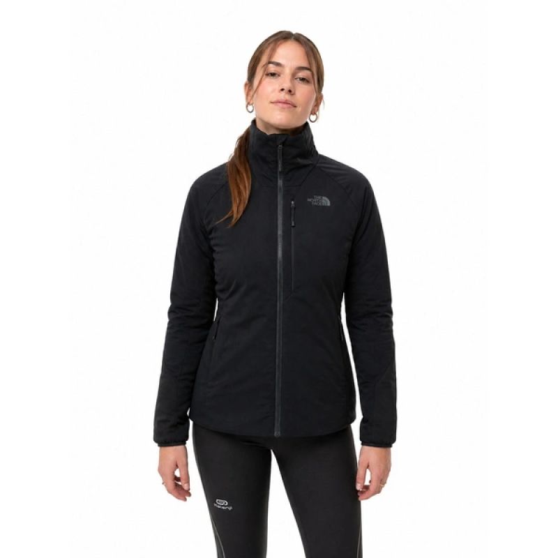 The North Face women's windbreaker outdoor trekking lightweight fekete dzseki