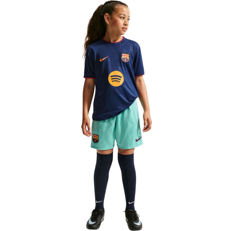 Nike FC Barcelona Third Kids' T-shirt Navy Blue sötétkék póló II6713498