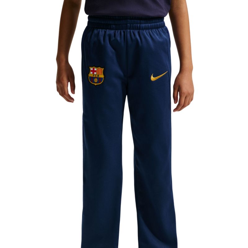 Nike FC Barcelona Home tracksuit for kids navy blue and bordó szett IO3566682