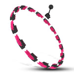 HMS Hhm16 Hula Hop Black/Pink With Magnets And Weight + Counter rózsaszín edzéssegítő 17-44-586