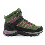 CMP Rigel women's trekking leather durable waterproof ankle boots green zöld cipő