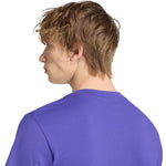 Adidas Men's Essentials Small Logo Single Jersey Purple lila póló KF2404
