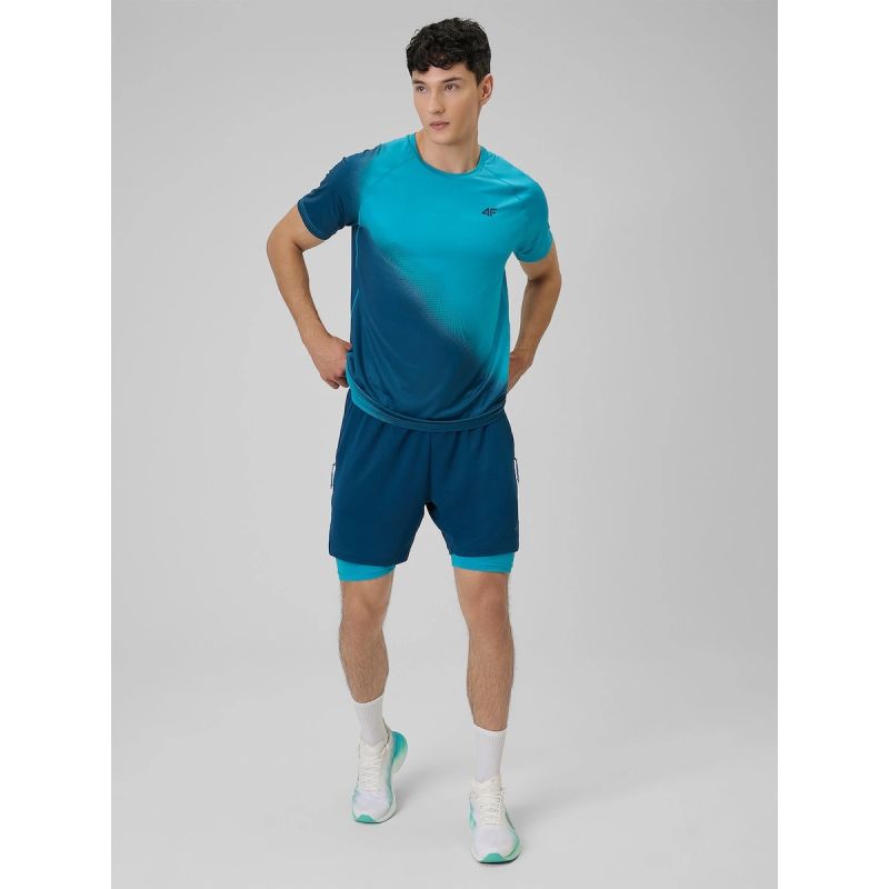 4F Men's quick-drying regular training T-shirt póló 4FRSS26TFTSM2341-48A