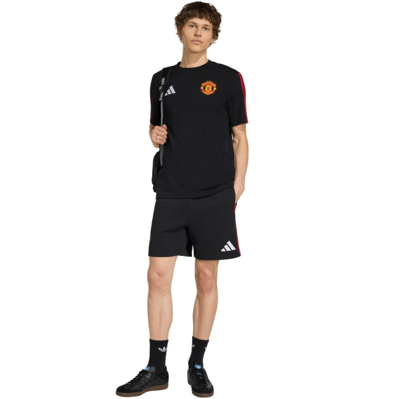 Adidas Men's Manchester United DNA T-shirt fekete ruházat KH4793