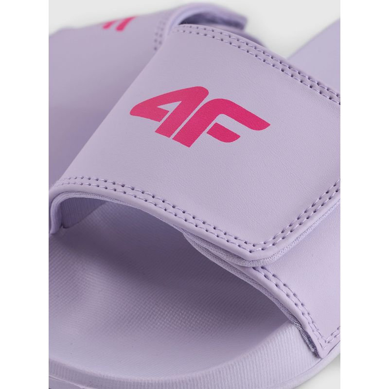 4F Girls' Velcro Flip-Flops papucs