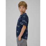 Boy's regular printed T-shirt 4F 4FJRSS26TTSHM3466-31A shirts