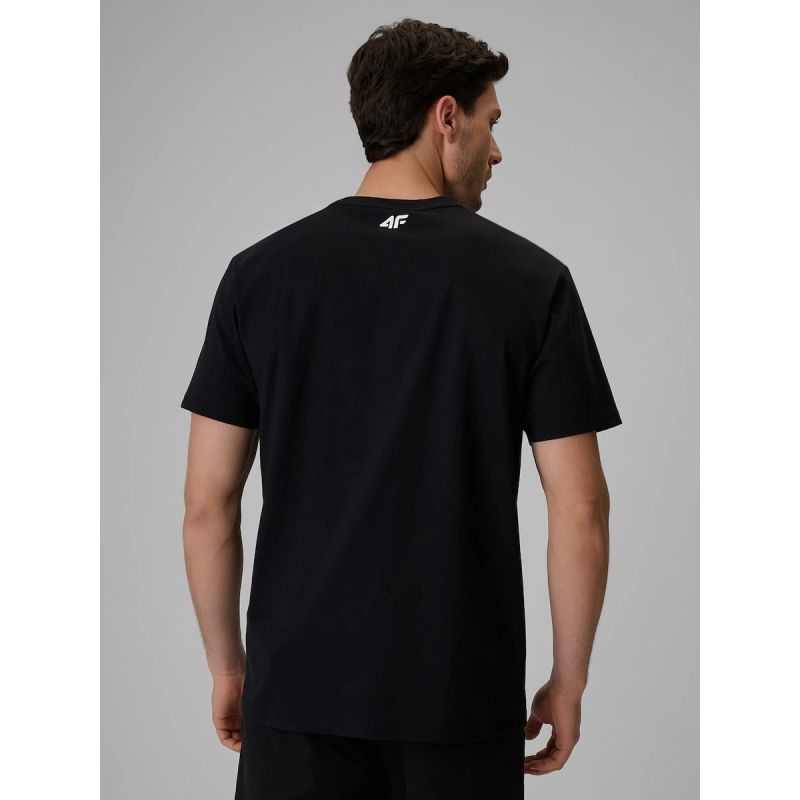 4F Men's relaxed T-shirt with print póló