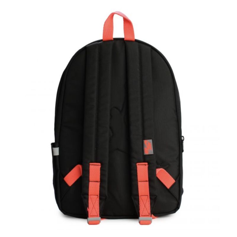AIR Jordan black red sports school backpack - black uniwersalny hátizsák