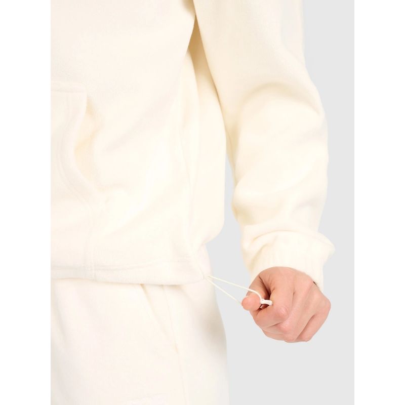 4FWarm loose fleece with hood for women 4F4FRAW25TFLEF451-11S kapucnis pulóver