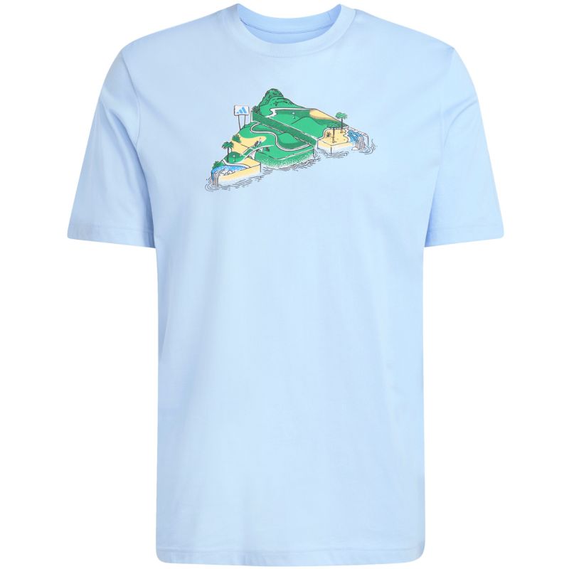 Adidas Men's Novelty Mint T-shirt light kék póló