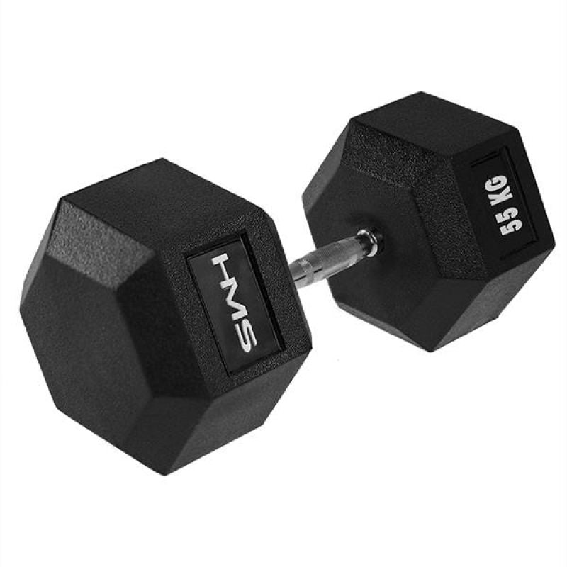 HMS HEX PRO 55 KG dumbbell fekete póló 17-66-132