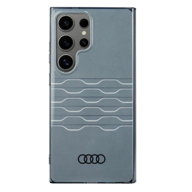 Audi IML Geometric Pattern Case S24 Ultra S928 /gray hardcase AU-IMLS24U-A6/D3-GY szürke cases