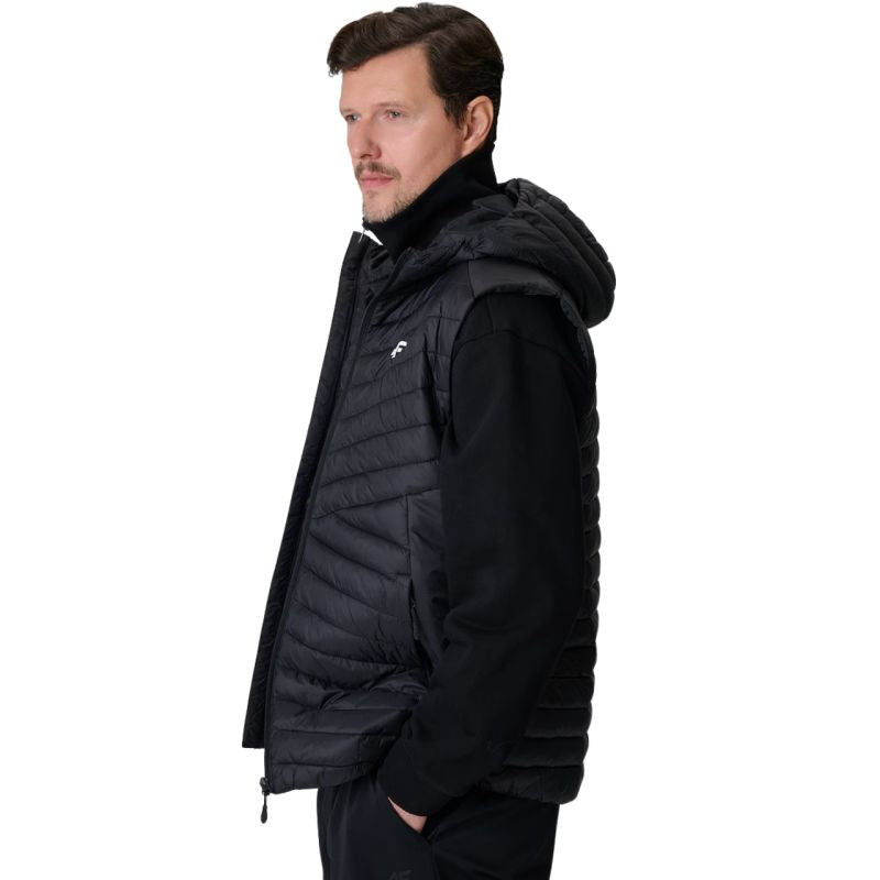 Men's vest 4F M344 deep black 20S