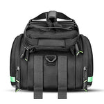 Rockbros A6-03BK bicycle for trunk 35 l with fold-out pockets - black fekete táska
