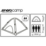 Enero 3-PERSON HOLIDAY TENT INFLATABLE CAMP tents, tourist equipment