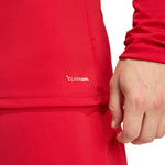 Adidas Entrada 26 Long Sleeve Jersey Men's T-Shirt Red piros póló KF5847