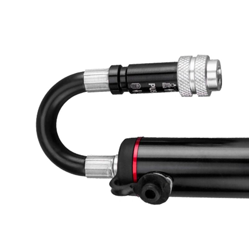 Rockbros SMART-B 150 PSI Mini Bicycle Pump for Presta and Schrader Valves - Black fekete pumpa 304004-211901