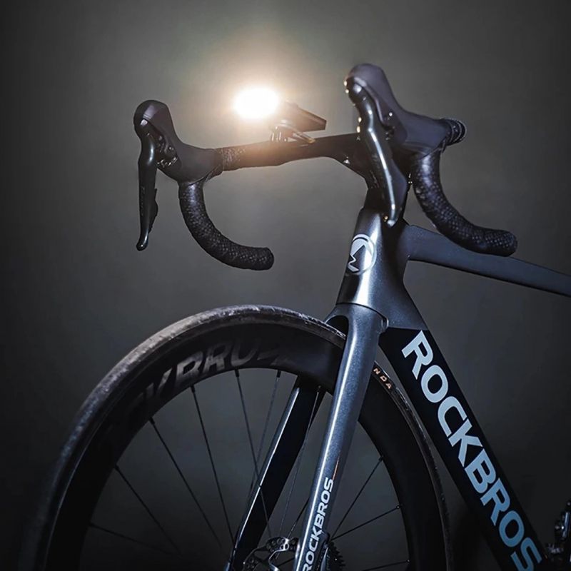 Rockbros JP008 front bike light for counter with power bank 150lm IPX6 - fekete tourist equipment