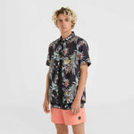 O'Neill Mix & Match Floral fekete póló