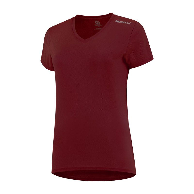Rogelli women's T-shirt PROMO bordó póló
