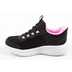 Skechers Bounder Pro Slip-Ins Kids' Sports fekete utcai cipő 303690L/BLK