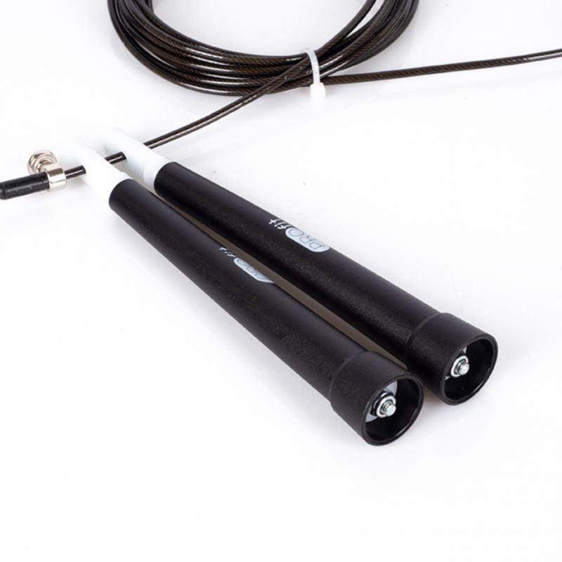 PROfit DK 1001S skipping rope fekete edzőfelszerelés DK1001S