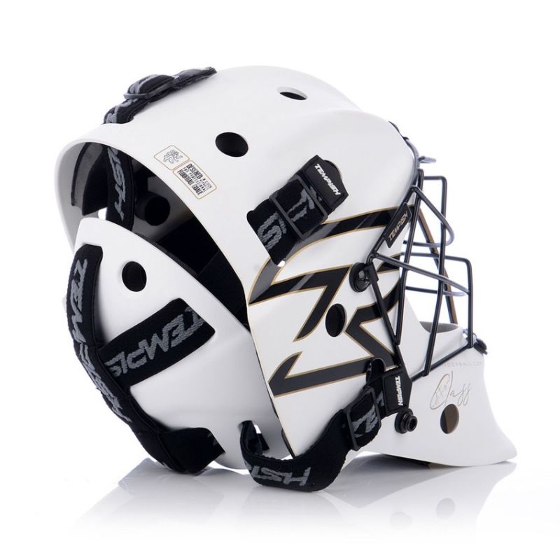 Tempish gate mask. floorball Class czarny masks, protectors and knee pads