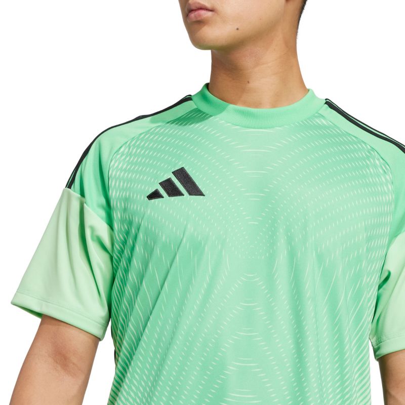 adidas Tiro 25 Competition Jersey Short Sleeve Men's Goalkeeper Jersey Green JI9716 Ruházat