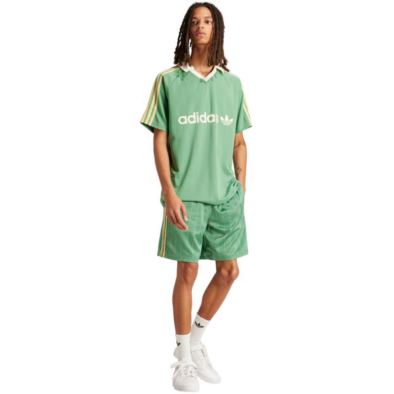 adidas Men's Sprinter shorts green and yellow IR9389 Ruházat