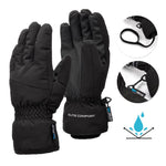 Meteor Nevis M winter gloves black uniw kesztyű