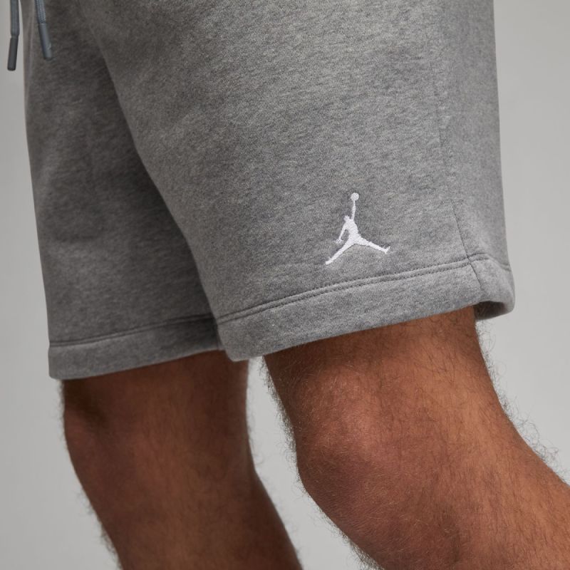 Nike Men's Air Jordan Essentials Fleece Carbon Heather Basketball - short