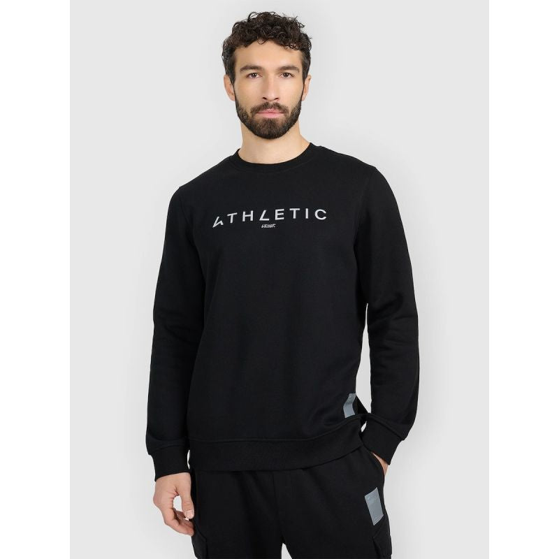 Men's sweatshirt without zipper and hood 4F 4FRAW25TSWSM2573-20S kapucnis pulóver