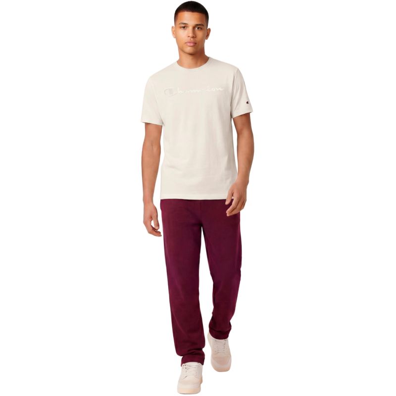 Champion SS Tee Cream 220273 YS084 bézs póló