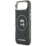 Karl Lagerfeld IML Karl Head Logo MagSafe Case for iPhone 17 Air - fekete telefontok