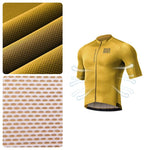 Rockbros 15120014024 ROAD TO SKY men's cycling jersey short sleeve M - yellow m \ żółty póló