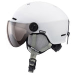Meteor Falven S ski helmet 53-55 cm white uniw helmets