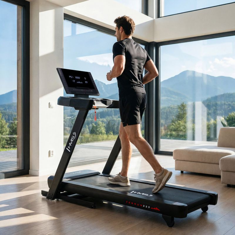 HMS Home Treadmill With Bi-Directional Incline Adjustment póló 17-19-071